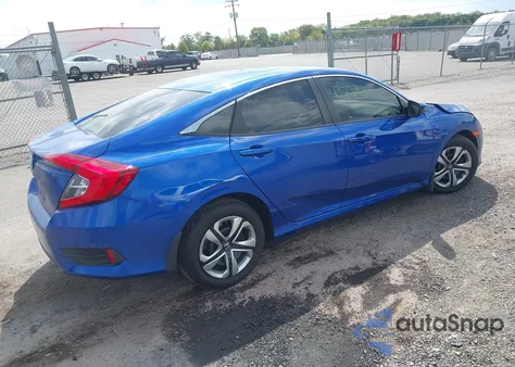 2016 Honda Civic Lx from USA, damaged, VIN 19XFC2F5XGE011816